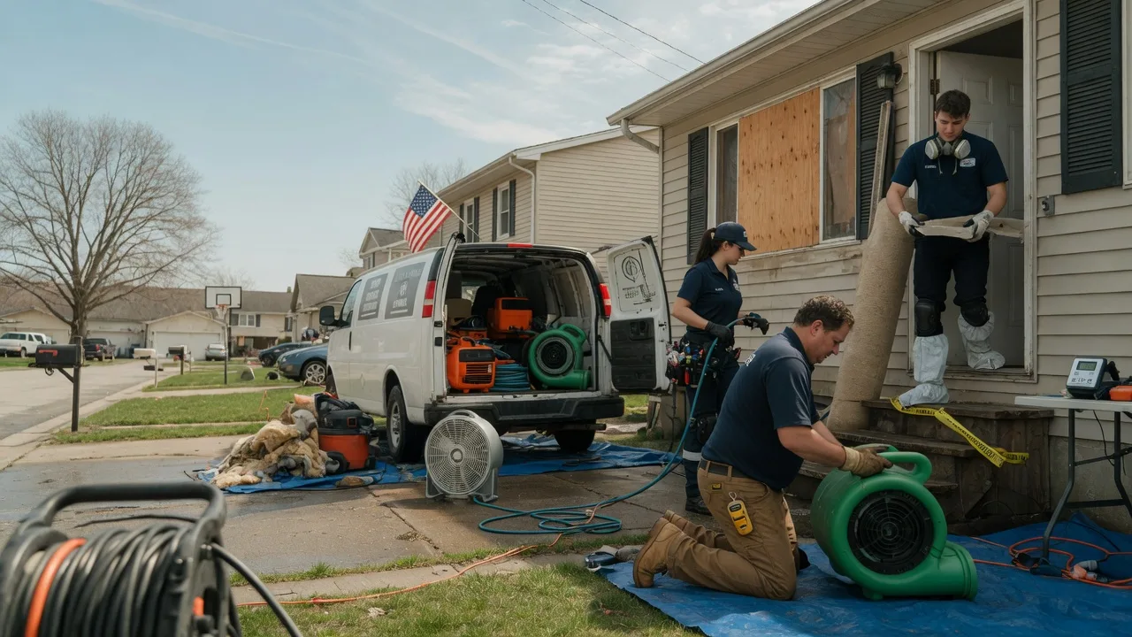 Water Damage Restoration in Ulster, PA near me